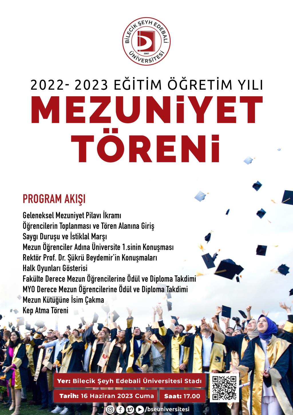 2022-2023 Eğitim Öğretim Yılı Mezuniyet Töreni